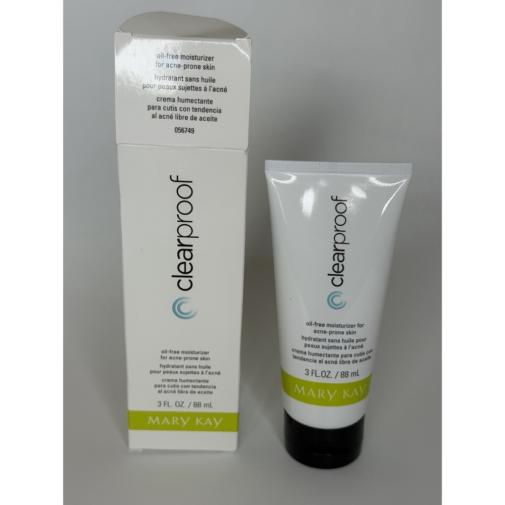 Mary Kay Clearproof Oil Free Moisturizer For Acne-Prone Skin - 3 oz ~ New